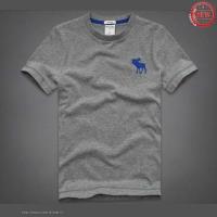 heren abercrombie and fitch korte tees blauw moose logo grijs Winkel Almere Stad 9fg9y123